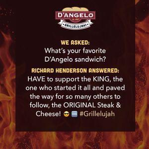 Image post by @dangelosandwiches on Instagram