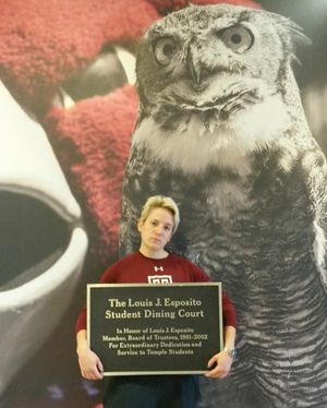 Image post by @templeowls on Instagram