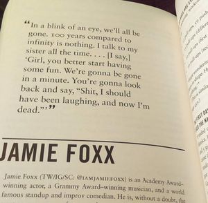 Image post by @iamjamiefoxx on Instagram