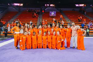 Image post by @clemsongymnastics on Instagram