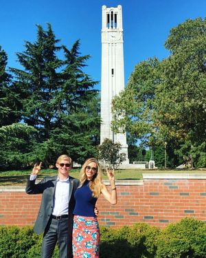 Image post by @laraleatrump on Instagram