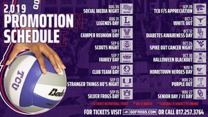 Image post by @tcuvolleyball on Instagram