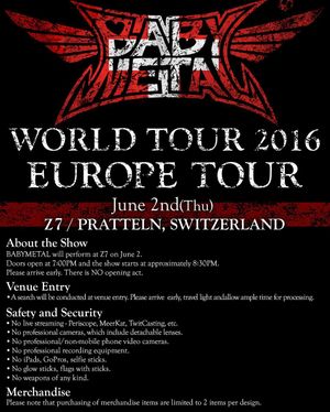 Image post by @babymetal_official on Instagram