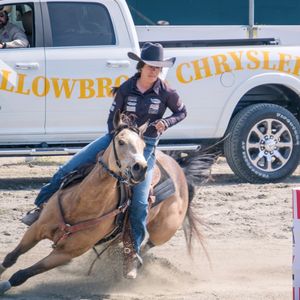 Image post by @cloverdalerodeo on Instagram