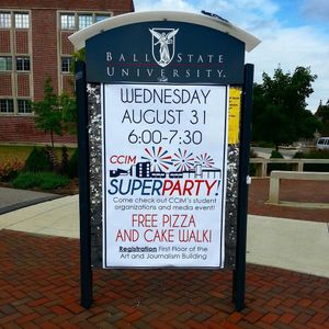 Image post by @ballstatemedia on Instagram