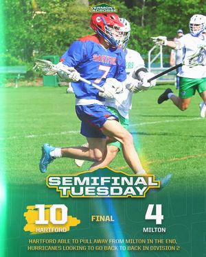 Image post by @vermontlacrosse on Instagram