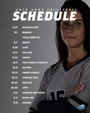 Image post by @nsu_vball on Instagram