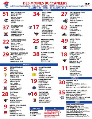 Image post by @bucshockey on Instagram