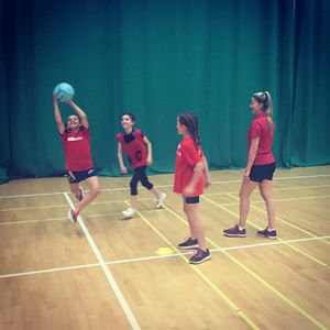 Image post by @walesnetball_ on Instagram