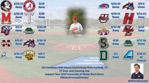 Image post by @mainebaseball on Instagram