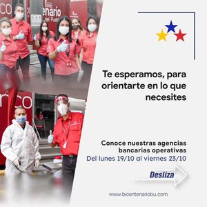 Image post by @bancobicentenario on Instagram