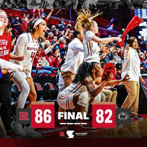 Image post by @RutgersWBB on Twitter