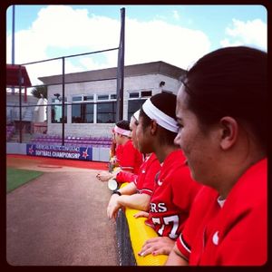 Image post by @ru_softball on Instagram