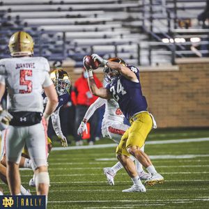Image post by @ndfootball on Instagram