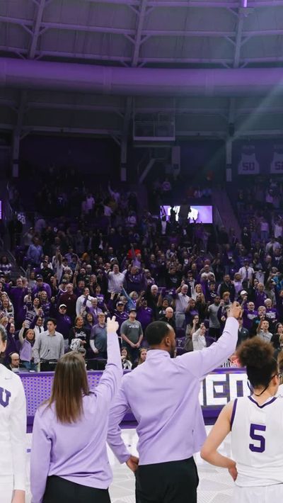 Video post by @tcuwbb on Instagram