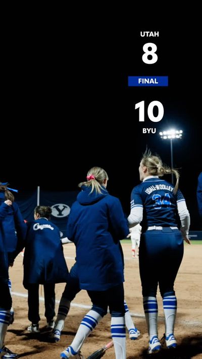 Video post by @byu_softball on Instagram
