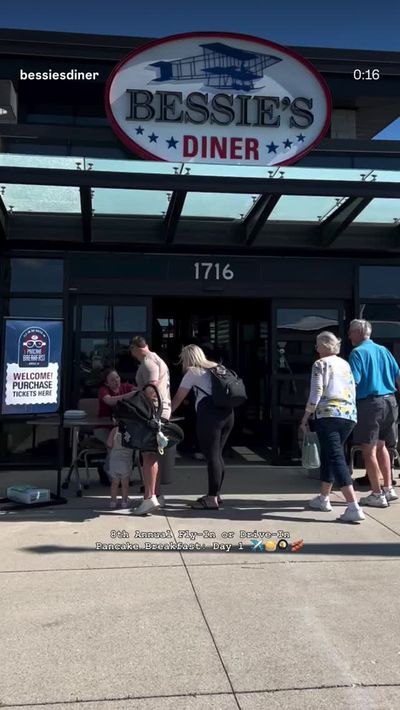Video post by @BessiesDinerJVL on Facebook