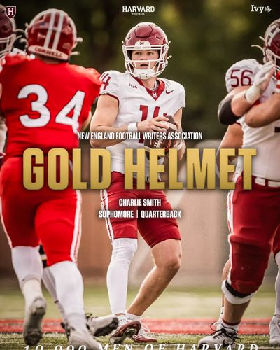 Image post by @harvardfootball on Instagram