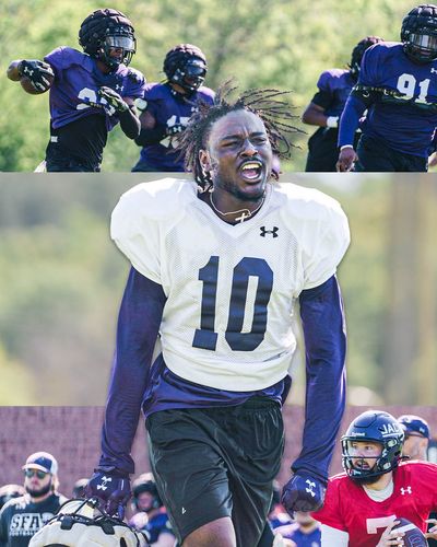 Image post by @SFA_Football on Twitter