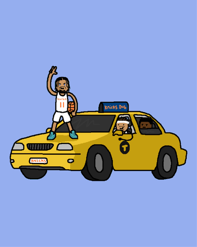 Image post by @nyknicks on Twitter