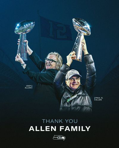Image post by @Seahawks on Twitter/X