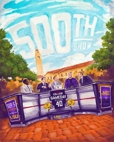 Image post by @lsufootball on Instagram
