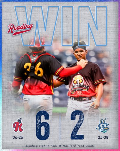 Image post by @ReadingFightins on Twitter
