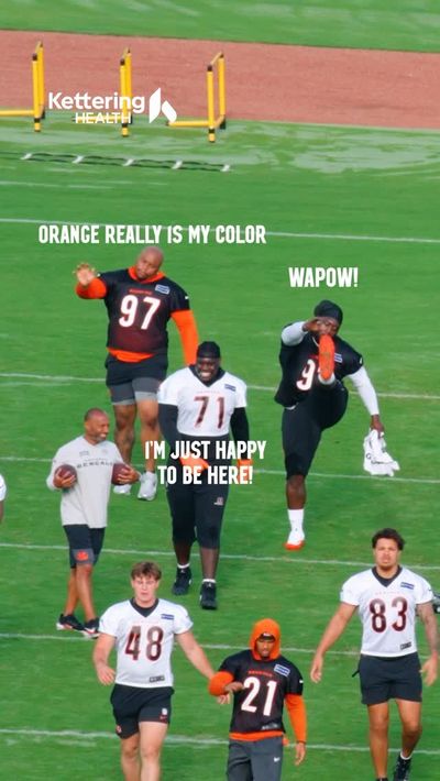 Video post by @bengals on Instagram