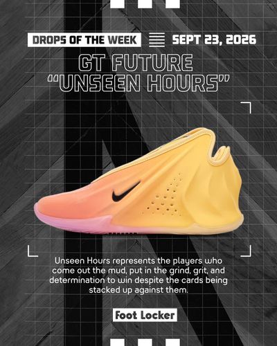 Image post by @footlocker on Twitter/X