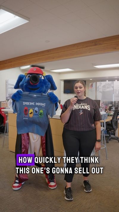 Video post by @spokaneindiansbaseball on Instagram