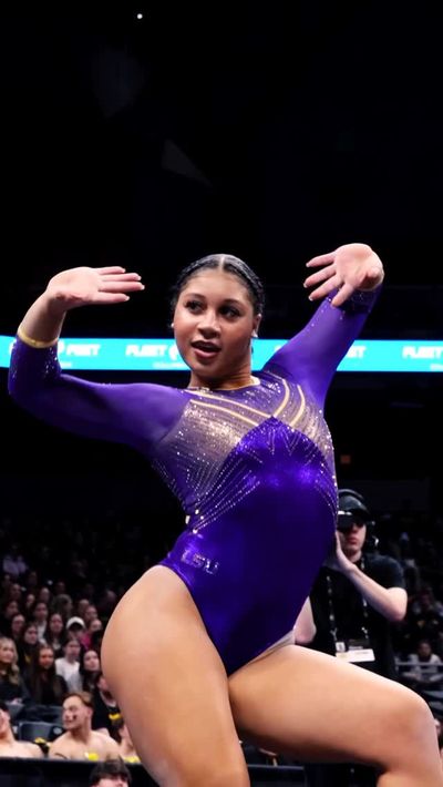 Video post by @lsugym on Instagram