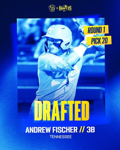 Image post by @Brewers on Twitter