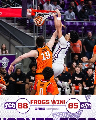 Image post by @TCUBasketball on Twitter