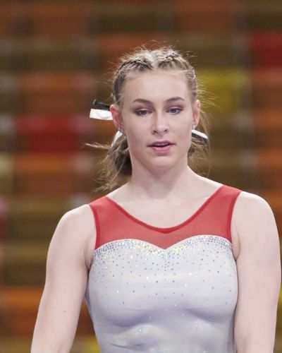 Video post by @HuskersWGym on Twitter