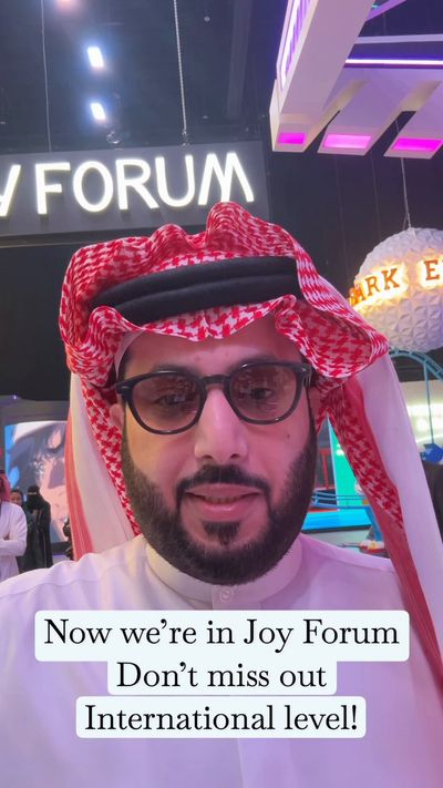Video post by @Turki_alalshikh on Twitter