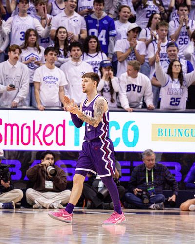 Image post by @TCUBasketball on Twitter