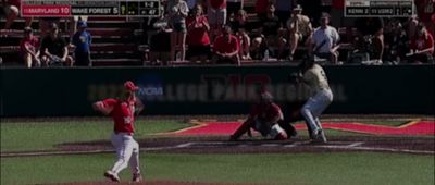Video post by @WakeBaseball on Twitter