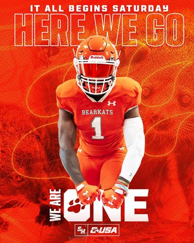 Image post by @BearkatsFB on Twitter