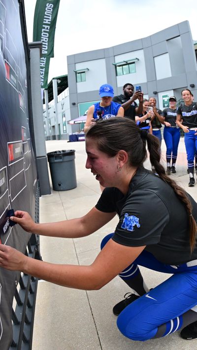 Video post by @memphissoftball on Instagram