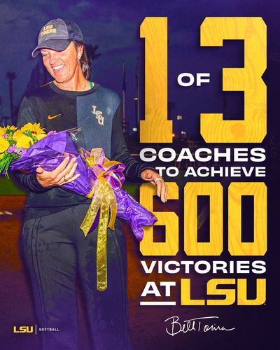 Image post by @LSUsoftball on Twitter