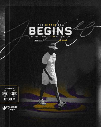 Image post by @LSUfootball on Twitter