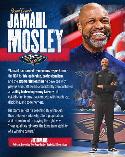 Image post by @PelicansNBA on Twitter