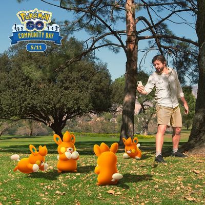 Image post by @pokemongo on Facebook