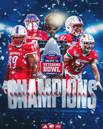 Image post by @SouthAlabamaFB on Twitter