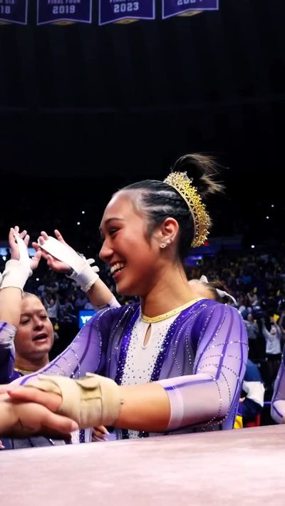 Video post by @lsugym on Instagram