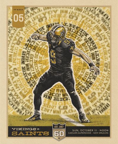 Image post by @Saints on Twitter/X