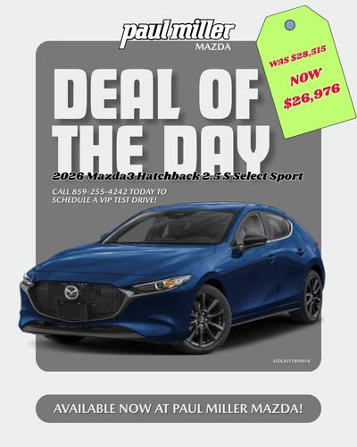Image post by @PaulMillerMazda on Facebook