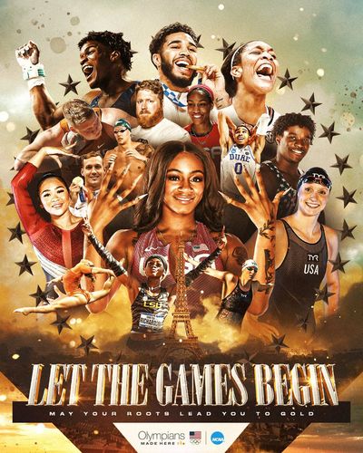 Image post by @NCAA on Twitter