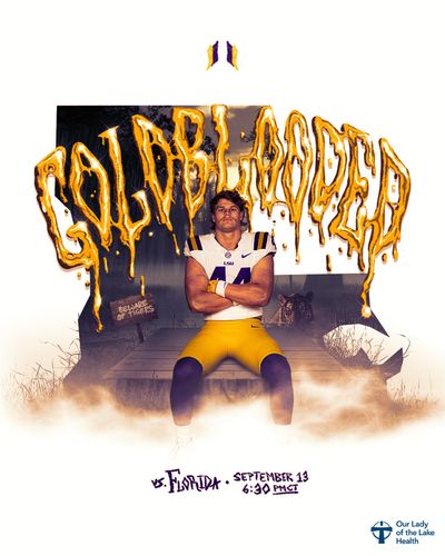 Image post by @lsufootball on Instagram