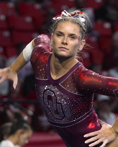 Video post by @OU_WGymnastics on Twitter